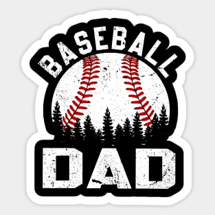 baseball dad Sticker